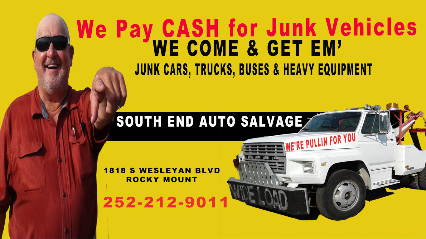 South End Auto Salvage – We buy junk cars, trucks, buses, and Heavy ...